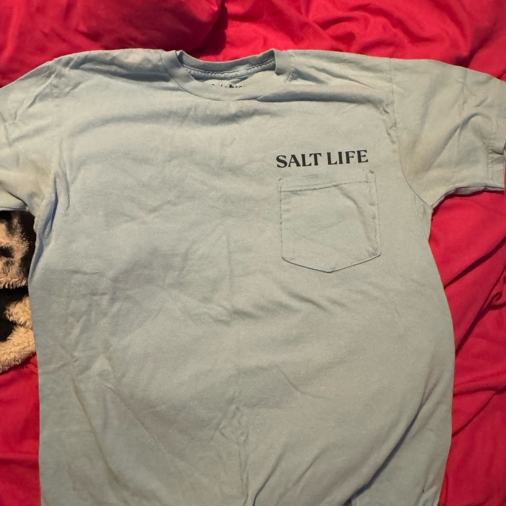 Salt Life Sky Blue Short Sleeve Tee